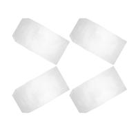 Veemoon 4 Piezas Cubierta Transparente Minimalista de Pvc para Cuaderno A6, Ligera y Resistente a Rayaduras, Adecuado para Estudio y Uso Escolar