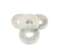 Veemoon 4 Piezas de Almohadillas Aislantes de Jade Resistentes al Calor para Dispositivo de Moxibustión, Esteras Antideslizantes Azul Claro para Terapia de Medicina China y Relajación