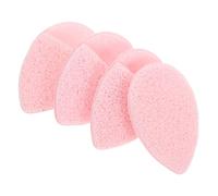 Veemoon 4 Piezas Esponjas Exfoliantes para Limpieza Facial Guante Portátil y Reutilizable Suave y Herramientas de Limpieza Efectiva para Desmaquillado y Cuidado
