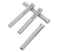 Veemoon 4 Piezas Mandril para Pulir Uñas Mandril de Pinza de Resorte Diseño de Tres Mordazas Rotación Estable Uso Salón Profesional