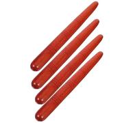 Veemoon 4 piezas Masajeador Manual de Punto Gatillo de Madera Herramienta Ergonómica para Acupresión Cuello Hombros y Espalda Portátil para Uso Casa Oficina y Viajes