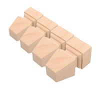 Veemoon 4 Piezas Muebles de Madera sólida pies tallados Reemplazos Madera Dura Moderno piernas Reemplazo de pies de sofá Patas de Mesa pequeñas Pata del gabinete Pata para Muebles Caqui