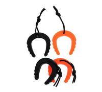 Veemoon 4 Piezas Tarjeta De Puerta Anti-pellizco De Plástico para Hogar Oficina y Espacios Públicos Protectores De Puerta para Bomberos y Servicios De Emergencia Tope De Seguridad y Dedos