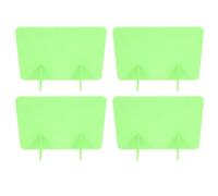 Veemoon 4 Separadores De Fieltro para Exámenes Escolares Ideales para Aulas Oficinas Y Escritorios Pantalla Divisoria para Estudiantes Panel Privado De Escritorio Color Verde Claro