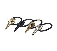 Veemoon 4 Unids Bandas De Cabello Punk Halloween Calavera De Cuervo Accesorios De Pelo Para Mujer Niña