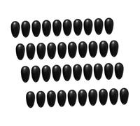 Veemoon 40 piezas de Orejas Reutilizable para Tinte de Cabello Negras Accesorio Cómodo y Resistente para Salones y Uso Personal