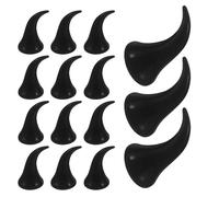Veemoon 40 Unidades Diadema de Cuernos de Plástico para Halloween Accesorios Diy, Diseño Único y Versátil para Fiesta Temática de Demonio y Manualidades
