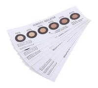 Veemoon 40 Unidades Tarjeta Indicadora de Humedad de Papel 6 Puntos de Cambio de Color para Control Estable en Almacenamiento de Componentes Electrónicos y Ambientes Sensibles