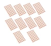 Veemoon 400 Piezas Parches de Acupresión para Oídos de Masaje Auricular Desechables Herramientas de Cuidado de Oídos de Puntos de Acupuntura Uso y Hogar
