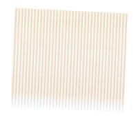 Veemoon 400piezas Bastoncillos Algodón Punta Fina Madera Para Maquillaje Microblading Salón Hospital Uso Desechables Sin Pelusa Higiene