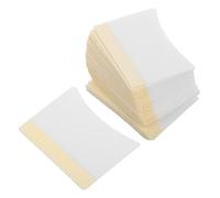 Veemoon 40piezas Discos Desmaquillantes Para Extensiones De Pestañas Unidades Sin Pelusa Aislamiento Suave y Fácil Aplicación Para Uso Profesional Salones De Belleza