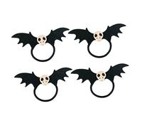 Veemoon 4Piezas Anillos para Cintas para Niñas Accesorios y Prácticos para Amigas