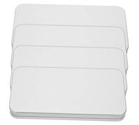 Veemoon 4piezas Caja Metálica Plateada Para Almacenamiento De Protector De Pantalla Templado y Accesorios Organizador Resistente Para Objetos Pequeños Del Hogar y Oficina