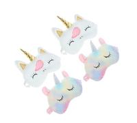 Veemoon 4piezas De De Unicornio Antifaces Para Dormir Diseño De Animales Material Suave Para Dormir La Cama Antifaces Bonitos Para Niñas