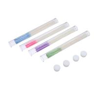 Veemoon 4piezas Hilo Para Limpiar Orificios De Oreja Herramienta De Limpieza Para Cuidado De Pendientes Colores Verde Azul Morado Rosa Para Uso Diario y Post-perforación