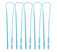 Veemoon 5 Enhebradores de Cuerda de Plástico Flexible 11 Pulgadas, Herramienta para Reemplazo de Cordón Elástico en Pantalones y Sudaderas, Enhebrador para Costura Diy, Uso en