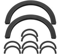 Veemoon 5 Pares Protectores de Patineta Forma U para Longboard, Tiras Anticolisión de Plástico Resistentes al Calor Abrasión, Protección de Bordes para Monopatín en Deportes al Aire Libre