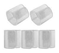 Veemoon 5 Piezas Funda para Macetas Cubre Macetas de Invierno Protección Frío Aislamiento Térmico Aluminio Plateado Doble Cara Cierre Adhesivo Reutilizable