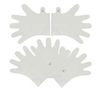 Veemoon 5 piezas Guantes Exfoliantes Hidratantes para Manos Blanqueadora Cuidado Manos Secas y Agrietadas sin Emulsion