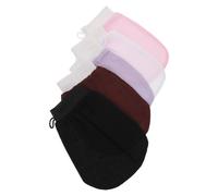 Veemoon 5 Piezas Guantes Exfoliantes para Ducha Manoplas de Baño de Única con de Arena Masaje Corporal para Eliminar Muerta Suaves y Transpirables Antideslizantes y Cómodos para Sensible