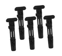 Veemoon 5 Piezas Insertos Guía para Reposacabezas de Asiento de Coche Plástico Ajustable con Bloqueo para Reparación y Soporte Asientos Delanteros Compatible con Múltiples Entornos