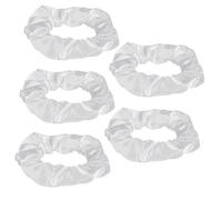 Veemoon 5 Piezas Lazos de Pelo de Satén para Mujeres y Niñas de Color Accesorios para Coletas Sujetadores de Chic y