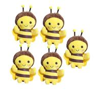 Veemoon 5 piezas Llaveros de Peluche de Colgantes Adorables para Bolso y Mochila Decoración Suave y y Accesorios Diarios