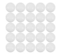 Veemoon 50 bolas de rifa con tapa, de plástico, rellenables, de 4 cm, para actividades festivas y juegos de azar.