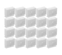 Veemoon 50 guías superiores para contrapesos de hojas de ventana, soportes | Clip de fijación de plástico para cortinas de techo, bloqueo de equilibrio para canal de ventana, leva para hoja de ventana