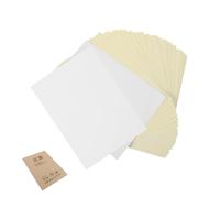 Veemoon 50 Hojas sin Carbón para Oficina y Contabilidad, Papel Autocopiativo Blanco, Cuaderno Portátil para Resultados Claros y Documentos Organizados