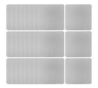 Veemoon 50 Pcs Hoja De Hierro De Ángulo De Equipaje De Madera Protectores De Esquina De Caja De Madera Guardia De La Esquina Del Joyero Protector De Esquina Metal Planchar