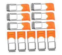 Veemoon 50 Piezas Clip De Resorte Para Downlight Clip Abrazadera De Seguridad Para Iluminación Empotrada Accesorio De Luz De Garaje Para Lámparas