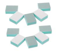 Veemoon 50 Piezas Mini Bloques Pulidores de Uñas Esponja Doble Cara para Manicura Profesional y Cuidado Natural Femenina Portátil Fácil