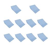 Veemoon 50 Piezas Paño De Microfibra Para Limpieza De Gafas - Lentes - Pantallas y Superficies Delicadas Ideal Para Teléfonos Cámaras Ordenadores y Joyas Color Azul