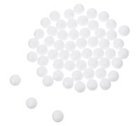 Veemoon 50 Unidades Bolas de Poliestireno White para Manualidades y Decoración, Esferas Redondas de 2 Cm Que Se Pueden Lijar y Pinchar, Ideales para Ocasiones Festivas
