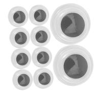 Veemoon 500 Piezas Ojos Móviles Autoadhesivos Redondos Plástico Pegatinas DIY Manualidades Scrapbooking Decoración para Muñecas y Proyectos Creativos