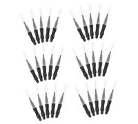 Veemoon 50piezas Cepillo Para Cejas y Pestañas Pinceles Aplicadores De Maquillaje Herramientas De Ojos Con Tapa Para Cejas y Rímel Para Pestañas