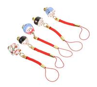 Veemoon 5piezas Adornos De Gato Suerte Colgantes y Cadenas Para Teléfonos y Llaveros Decoración Creativa Para y Accesorios De Bolsos