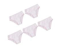Veemoon 5piezas Braguitas Desechables para Mujer Algodón Transpirable Bragas Embarazada Viaje Único