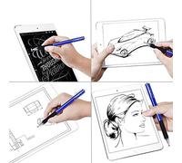 Veemoon 5piezas Lápiz Táctil Dual Punta Lápices Capacitivos para Escritura Mano Herramientas De Escritura Lápices para Tabletas y Smartphones Color Oscuro