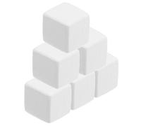 Veemoon 6 Bloques Minerales Blancos para Lagartos y Cangrejos Ermitaños, Alimento Natural para Reptiles Función Portátil, Adecuado para Hábitats y Acuarios