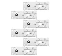 Veemoon 6 Conectores entrelazados Tipo Pinza para sofás seccionales - Clips de conexión Resistentes con Tornillos de fijación para sofás seccionales y Conjuntos de modulares.