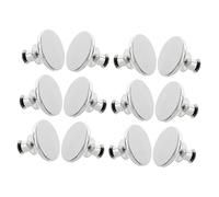 Veemoon 6 Pares Broches Magnéticos para Cortinas Cierre Magnético Desmontable de Hebillas Magnéticas para Sujetar Cortinas y Evitar Fugas de Luz Uso Doméstico Metal Resistente