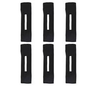 Veemoon 6 Piezas de Diademas Giratorias Negras de Alambre para Peinar el Cabello, Herramienta para Moños y Accesorios de Peinado, Ideales para Uso Diario, Deportes y Eventos Sociales