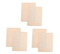 Veemoon 6 Piezas de Práctica para Microblading Sin Tinta Doble Cara para Técnicas de y Maquillaje Simula para Perfeccionar Habilidades de Microblading y Diseño de