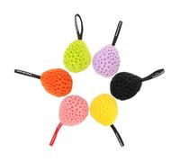 Veemoon 6 piezas Esponjas de Baño Infantiles Suaves para Ducha Esponjas Exfoliantes No Látex con Diseño y de Panal para Limpieza Corporal y Cuidado Diario
