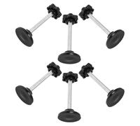 Veemoon 6 Piezas Knurled Thumb Screws Blossom Knob Replacement Parts For Walkers Lightweight Threaded Screws For Elderly Mobility Aid Easy Installation