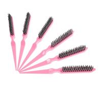 Veemoon 6 Piezas Peine Despuntador de Tres Hileras Peine Profesional para Peinar el Cabello para Salón de Belleza y Hogar