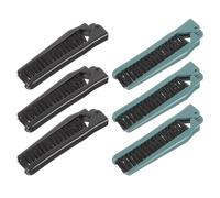 Veemoon 6 Piezas Peine Plegable de Doble Cepillo Peines Portátiles para Viajes para Hombres y Mujeres