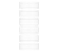 Veemoon 6 Piezas Tabla de Colores de Uñas Ranuras Tablero de Diseño de Arte de Uñas para Exhibidor de Muestras de Esmaltes Tarjeta de Gel para Capacitación Profesional de Bricolaje